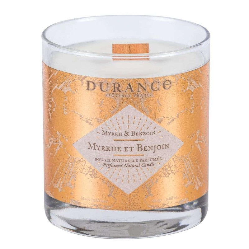Bougie Parfumée Naturelle Mèche Bois Myrrhe et Benjoin - 2