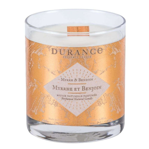 Bougie Parfumée Naturelle Mèche Bois Myrrhe et Benjoin - 2
