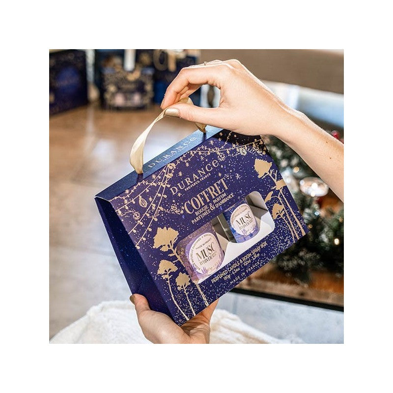 Coffret Bougie et Parfum d'Ambiance Musc d'Hiver - 2