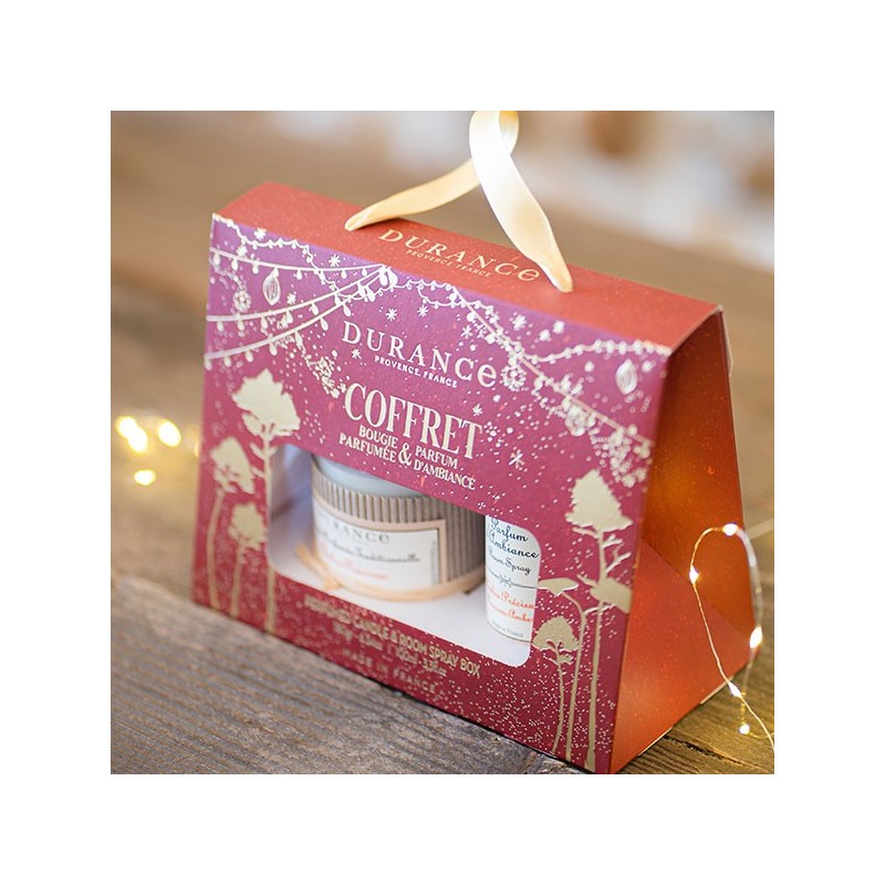 Coffret Bougie et Parfum d'Ambiance Ambre Précieux - 2