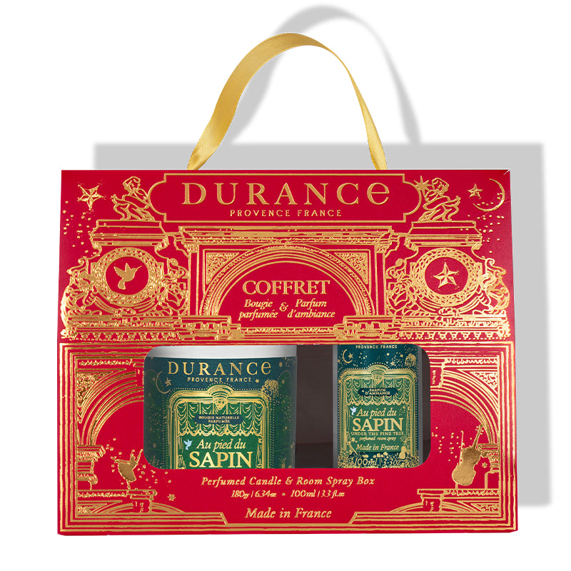 Coffret Bougie et Parfum d'Ambiance Au Pied du Sapin - 1